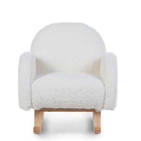 Chaise à bascule teddy pour enfant Teddy blanc cassé 3 - vertbaudet enfant 