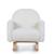 Chaise à bascule teddy pour enfant Teddy blanc cassé 3 - vertbaudet enfant 