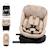 Siège auto Kinderkraft XPEDITION 3 i-Size 40-150 cm appui-tête h-guard+ + organisateur voiture Beige+Noir 1 - vertbaudet enfant 