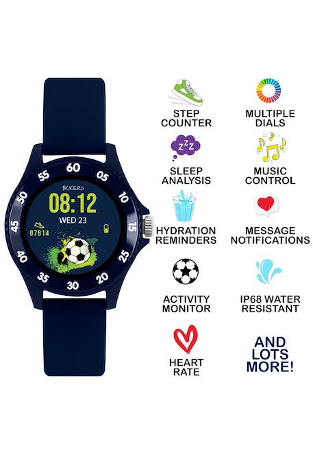 Montre tikkers smart watch series 34 Bleu+Rose 2 - vertbaudet enfant 