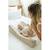 Housse de matelas à langer en coton sofalange Argile beige+Rose épanouie 6 - vertbaudet enfant 