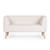 Banc enfant Teddy blanc cassé 1 - vertbaudet enfant 