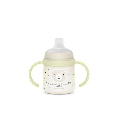 Biberon à anses phosphorescentes +6mois 150ml Wild & free bleu+Wild & free gris 11 - vertbaudet enfant 