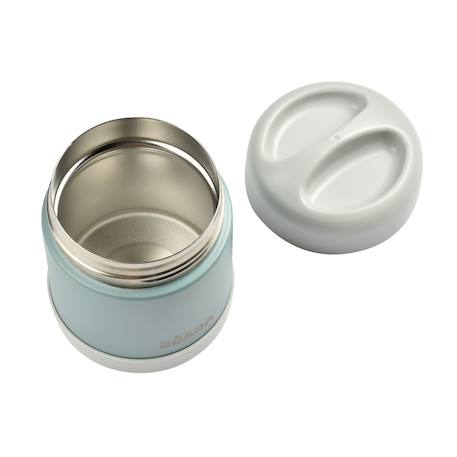 Portion inox isotherme 300 ml Brume claire+Gris minéral/vert+Rose clair 4 - vertbaudet enfant 