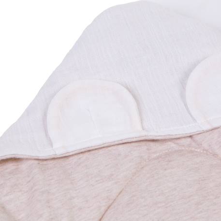 Couverture enveloppante universelle écharpe bébé Fleur bleu+Neutre 11 - vertbaudet enfant 