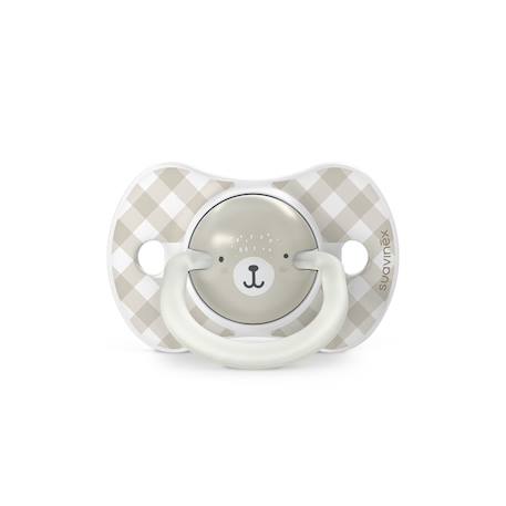 Lot de 2 sucettes phosphorescentes sx pro Wild & free bleu+Wild & free gris 7 - vertbaudet enfant 