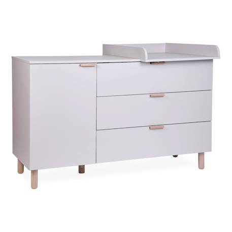 Commode à langer 3 tiroirs Terre argile 6 - vertbaudet enfant 