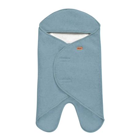 Couverture enveloppante pour bébé multi-usages babynomade Bleu baltique 1 - vertbaudet enfant 