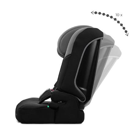 Siège auto Kinderkraft I-COMFY i-Size 76-150 cm protection latérale sps h-guard + organisateur voiture Gris+Noir+Rose 4 - vertbaudet enfant 