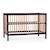 Lit bébé sommier à lattes hauteur réglable 120x60 cm Noir 1 - vertbaudet enfant 