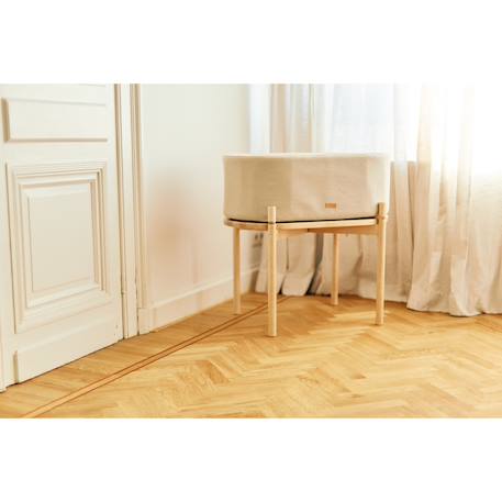 Berceau en lin Beige doux 2 - vertbaudet enfant 