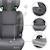 Siège auto Kinderkraft COMFORT UP 2 PLUS i-Size 76-150 cm harnais 5 points + organisateur voiture Beige+Gris+Noir+Vert 10 - vertbaudet enfant 