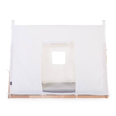 Toile pour lit tipi 70x140 cm Blanc 2 - vertbaudet enfant 