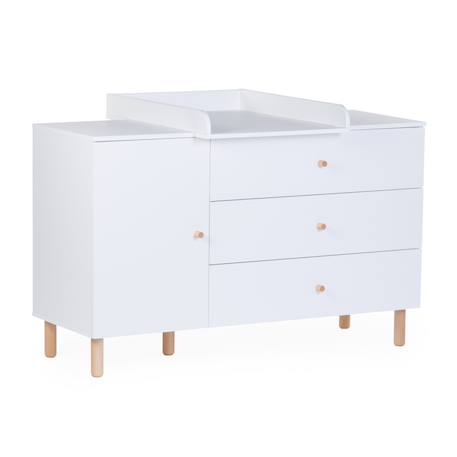 Commode à langer 4 tiroirs Blanc 6 - vertbaudet enfant 