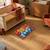 Tapis enfant  motif animaux lyn48 winnie d Rouge 1 - vertbaudet enfant 