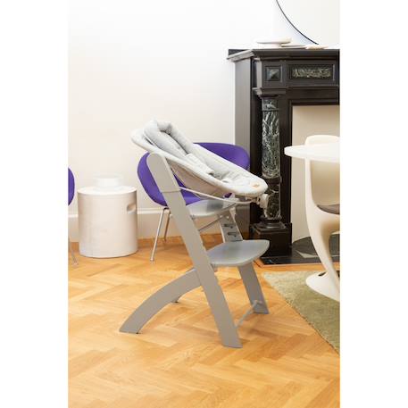 Accessoire chaise haute newborn evosit Gris+Noir 6 - vertbaudet enfant 
