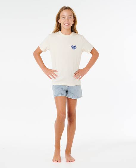 T-shirt network heart fille Lily 4 - vertbaudet enfant 