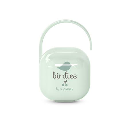 Porte-sucette Oisillons beige+Oisillons rose+Oisillons vert 7 - vertbaudet enfant 