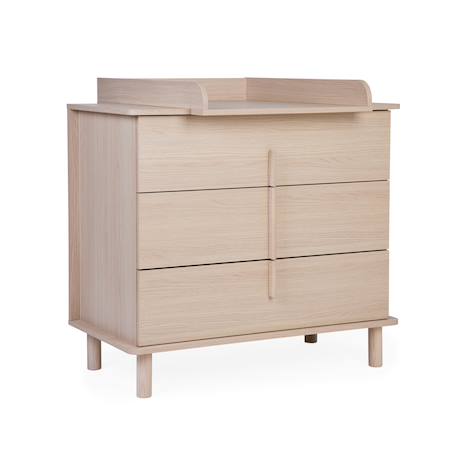 Commode à langer 3 tiroirs Naturel 3 - vertbaudet enfant 