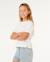 Top layday crop fille Bone+Washed black 2 - vertbaudet enfant 