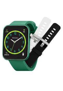 Montre connectée tikkers kids series 13 verte avec bracelet interchangeable  - vertbaudet enfant
