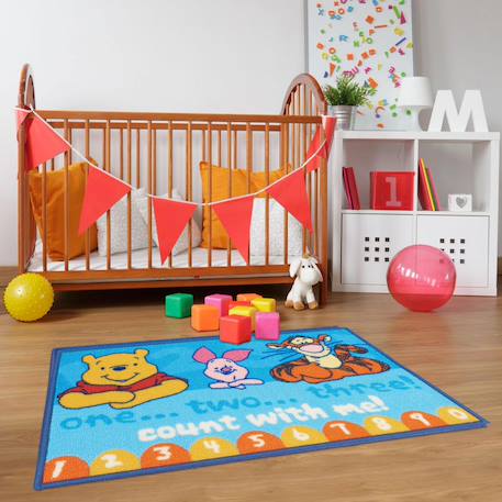 Tapis enfant winnie l'ourson Bleu 4 - vertbaudet enfant 