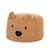 Pouf teddy Teddy marron 1 - vertbaudet enfant 
