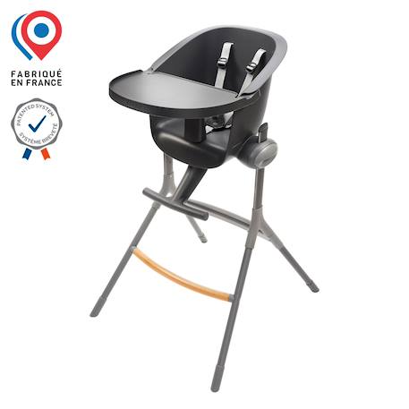 Chaise haute évolutive up&down Gris 3 - vertbaudet enfant 