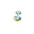 Jouet bébé anneau de dentition musical Multicolore 3 - vertbaudet enfant 