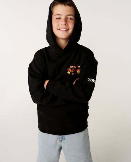 Garçon-Pull, gilet, sweat-Sweat à capuche rip curl pro bells 26 pour enfant