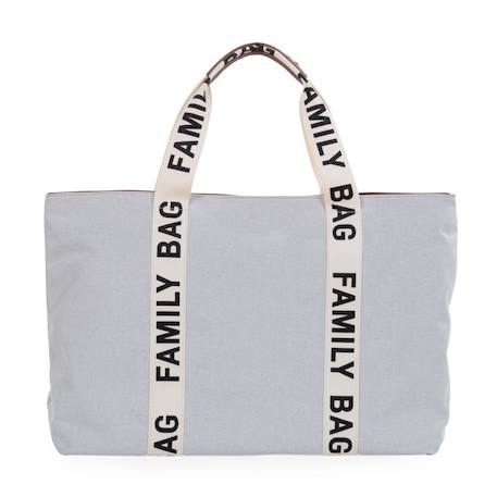 Sac à langer family bag Blanc cassé+Noir+Vert 1 - vertbaudet enfant 