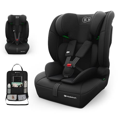 Siège auto Kinderkraft COMFORT UP 2 PLUS i-Size 76-150 cm harnais 5 points + organisateur voiture Beige+Gris+Noir+Vert 13 - vertbaudet enfant 
