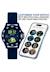 Montre tikkers smart watch series 34 Bleu+Rose 3 - vertbaudet enfant 