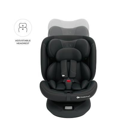 Siège auto Kinderkraft I-GROW 2 PLUS i-Size 40-150 cm évolutif 4 en 1 + organisateur voiture Bleu+Gris+Noir+Vert 18 - vertbaudet enfant 