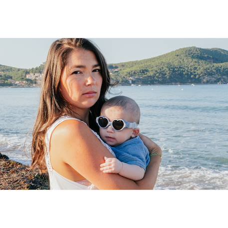 Lunettes de soleil 0-9 mois Galet+Lilas 2 - vertbaudet enfant 