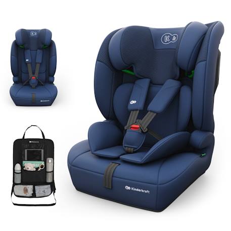 Siège auto Kinderkraft COMFORT UP 2 PLUS i-Size 76-150 cm harnais 5 points + organisateur voiture Beige+Bleu+Gris+Noir+Vert 7 - vertbaudet enfant 
