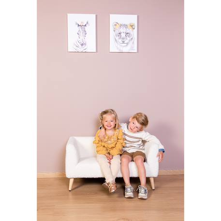Banc enfant Teddy blanc cassé 6 - vertbaudet enfant 