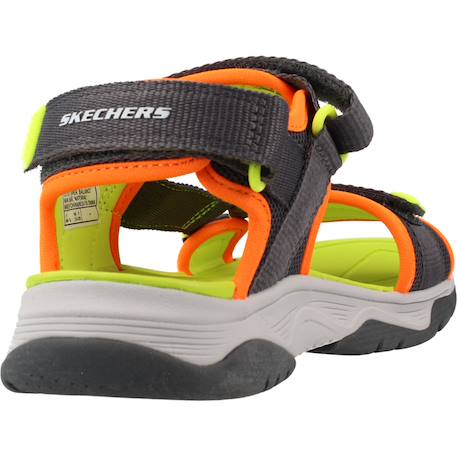Sandales enfant garçon en textile Bleu nvbl+Gris ccor 9 - vertbaudet enfant 