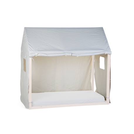Toile pour lit cabane 70x140 cm Blanc 2 - vertbaudet enfant 
