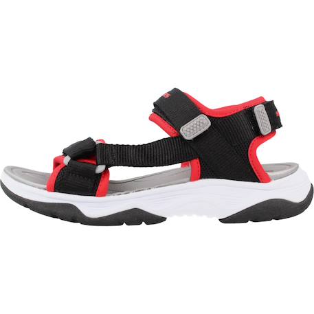 Sandales garçon modèle 407013l Gris ccor+Noir bkrd 8 - vertbaudet enfant 