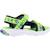 Sandales garçon modèle 402161l Bleu bblm+Noir bkrd+Vert lmbk 13 - vertbaudet enfant 