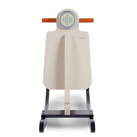 Trottinette cheval à bascule Beige crème 3 - vertbaudet enfant 