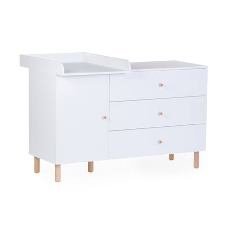 Commode à langer 4 tiroirs Blanc 5 - vertbaudet enfant 