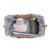 Sac à langer mommy bag Gris toile+Kaki+Marron doux+Textile raphia 5 - vertbaudet enfant 