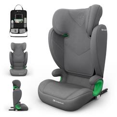 Puériculture-Siège-auto-Groupe 2/3 ( de 15 à 36 kg) 3-10 ans-Siège Auto Kinderkraft JUNIOR FIX 2 PLUS + organisateur voiture 100-150 cm avec ISOFIX, H-GUARD, SPS, AIR FLOW et Appuie-Tête Réglable