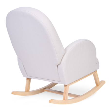 Chaise à bascule tissu teddy Neutre 5 - vertbaudet enfant 