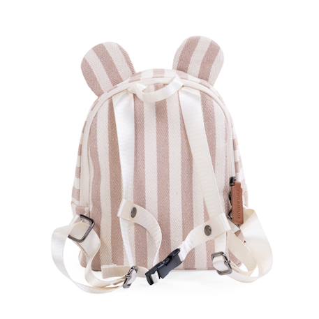 Sac à dos enfant my first bag Beige matelassé+Blanc noir+Noir or+Rose blanc 22 - vertbaudet enfant 