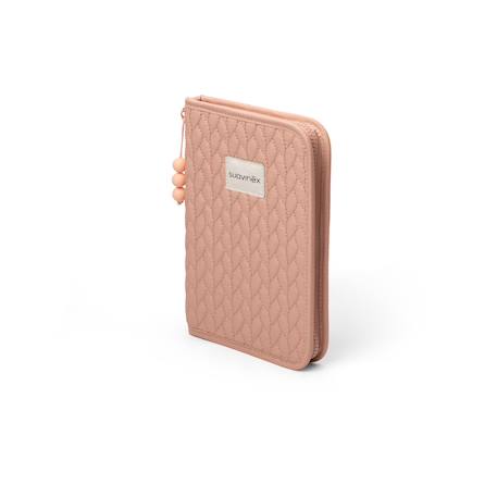 Protège carnet de santé wonderland Gris+Rose 7 - vertbaudet enfant 