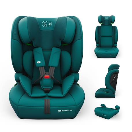 Siège auto enfant COMFORT UP 2 PLUS i-Size 76-150cm 3-en-1 air flow housse amovible ceinture 3 points sans isofix Beige+Blue+Gris+Noir+Vert 25 - vertbaudet enfant 