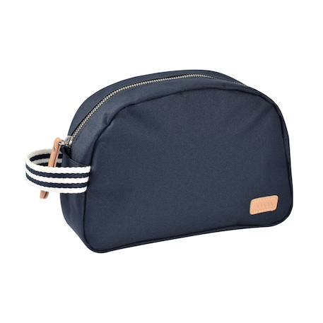 Trousse de toilette pratique et organisée Bleu marine rayé+Fleur de cerisier+Léopard+Vert sauge 3 - vertbaudet enfant 